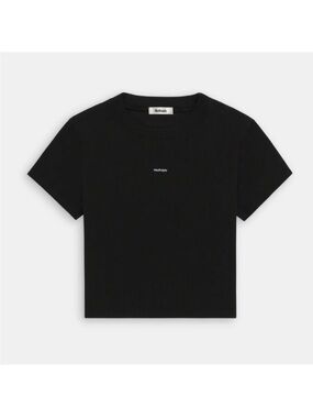 Madhappy Black Cropped Tee